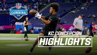  thumbnail: K.C. Concepcion's 2026 NFL Scouting Combine Workout