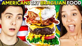  thumbnail: Americans Try Brazilian Food For The First Time!