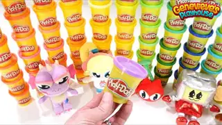  thumbnail: Preschool Learning Playdoh Video for Kids - Learn Keywords and Adjectives through Play!