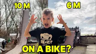  thumbnail: Wait... what?! He's 7 riding THAT?