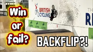  thumbnail: My 1st BACK FLIP in a BMX Competition! Win or Fail?!