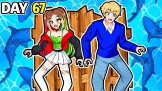  thumbnail: We're STUCK on a RAFT in Roblox..