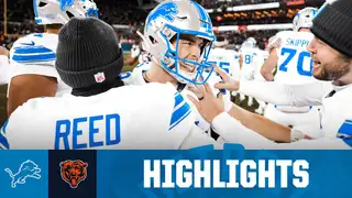  thumbnail: Lions defeat the Bears 19-16 off a walk-off field goal by Jake Bates | NFL Week 18 highlights